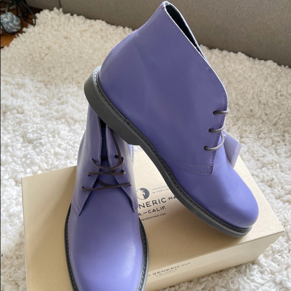 The Generic Man, boot, violet, size 40